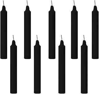 ব্ল্যাক মোমবাতি (Black Candle) - প্রিমিয়াম কোয়ালিটি, ডেকোরেশন ও স্পেশাল